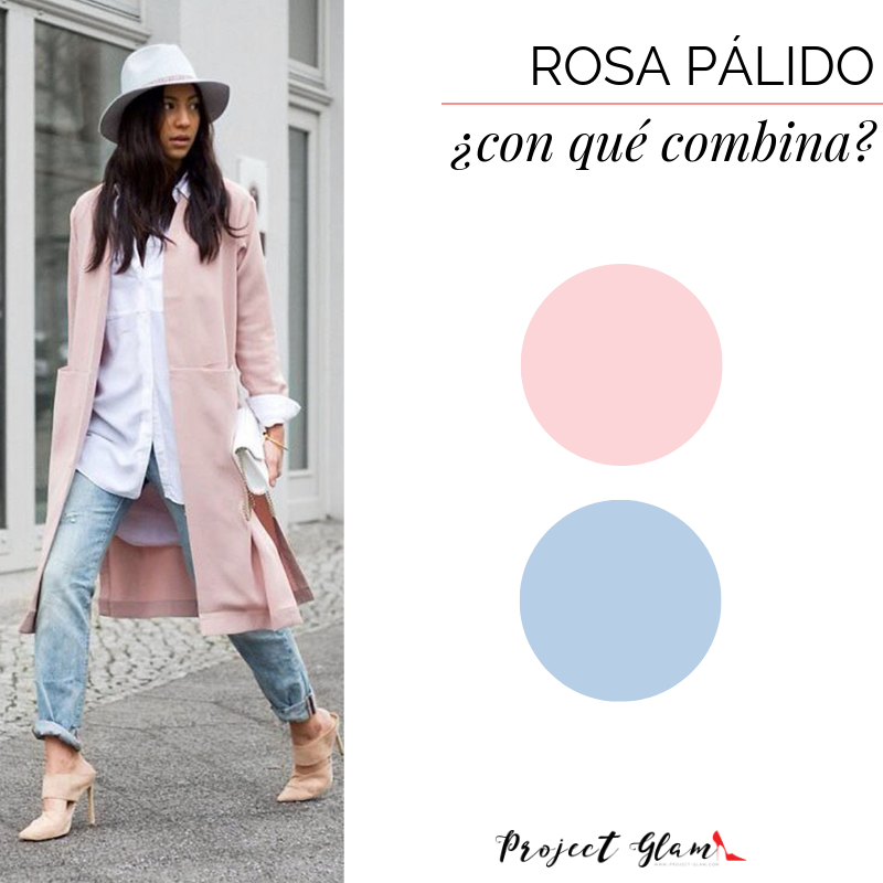 Rosa claro con que tonos combina Project Glam